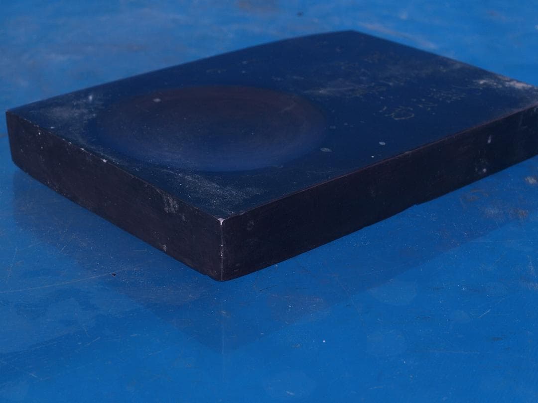 唐物　立派な時代老坑 中国清時代端溪古硯※激安骨董品 G1296A14-2