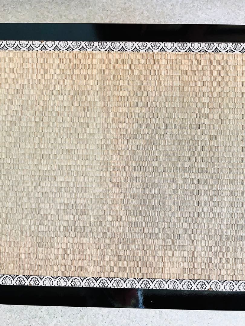 祐月／雛祭り用飾り台(黒塗り)