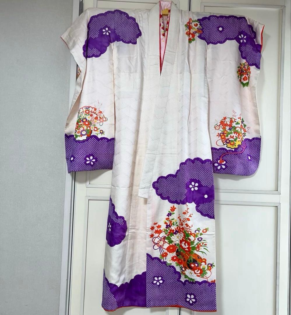 七五三 アンティーク着物　小物セット一式