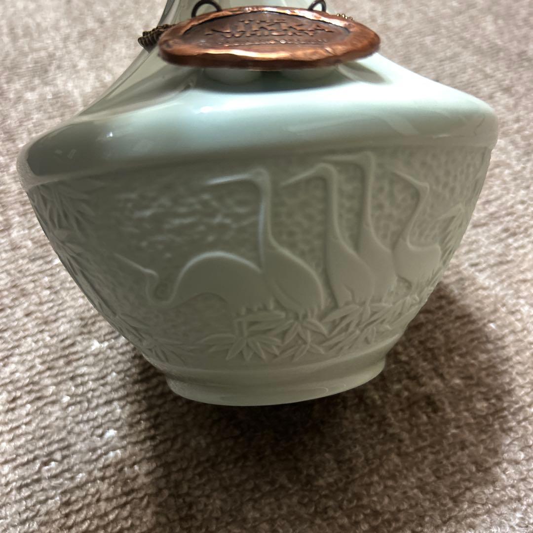 NIKKA ウイスキー 陶器製ボトル　竹鶴