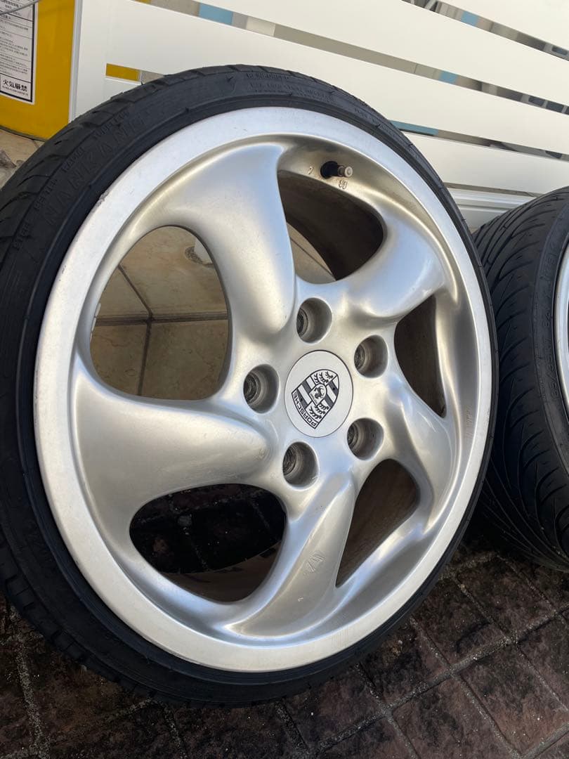 ポルシェ　ボクスター986純正17インチ7j タイヤホイール4本セット