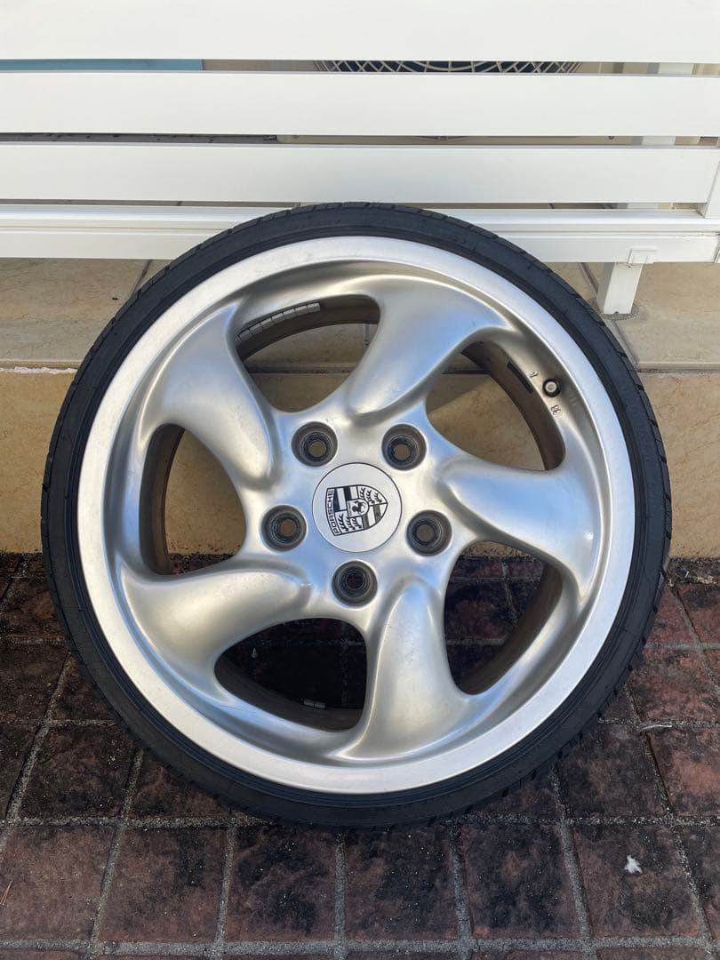 ポルシェ　ボクスター986純正17インチ7j タイヤホイール4本セット