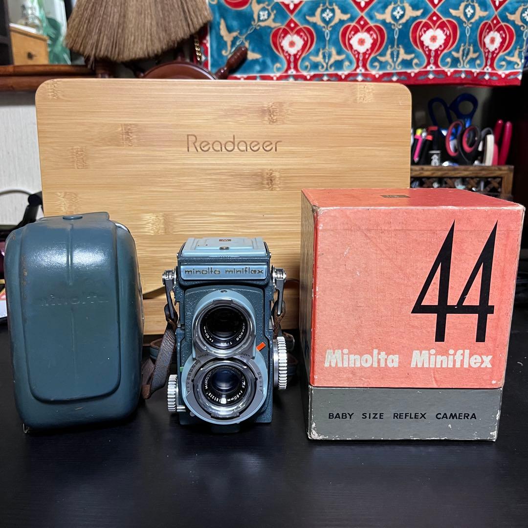 【美品】Minolta Miniflex 二眼レフカメラ