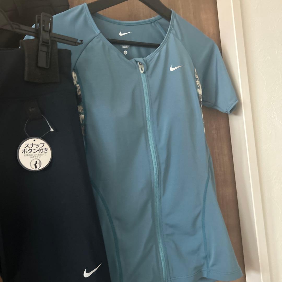 【kojikoji】ナイキ　フィットネス水着　袖付き　半袖　スパッツ