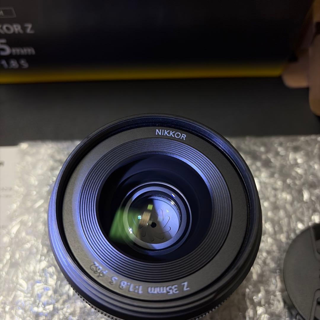 超美品　Nikon NIKKOR z 35mm f1.8 S Zマウント