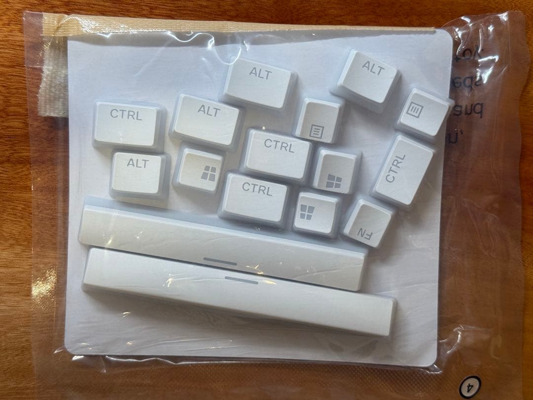 steel series APEX PRO TK(US) + 純正白キーキャップ