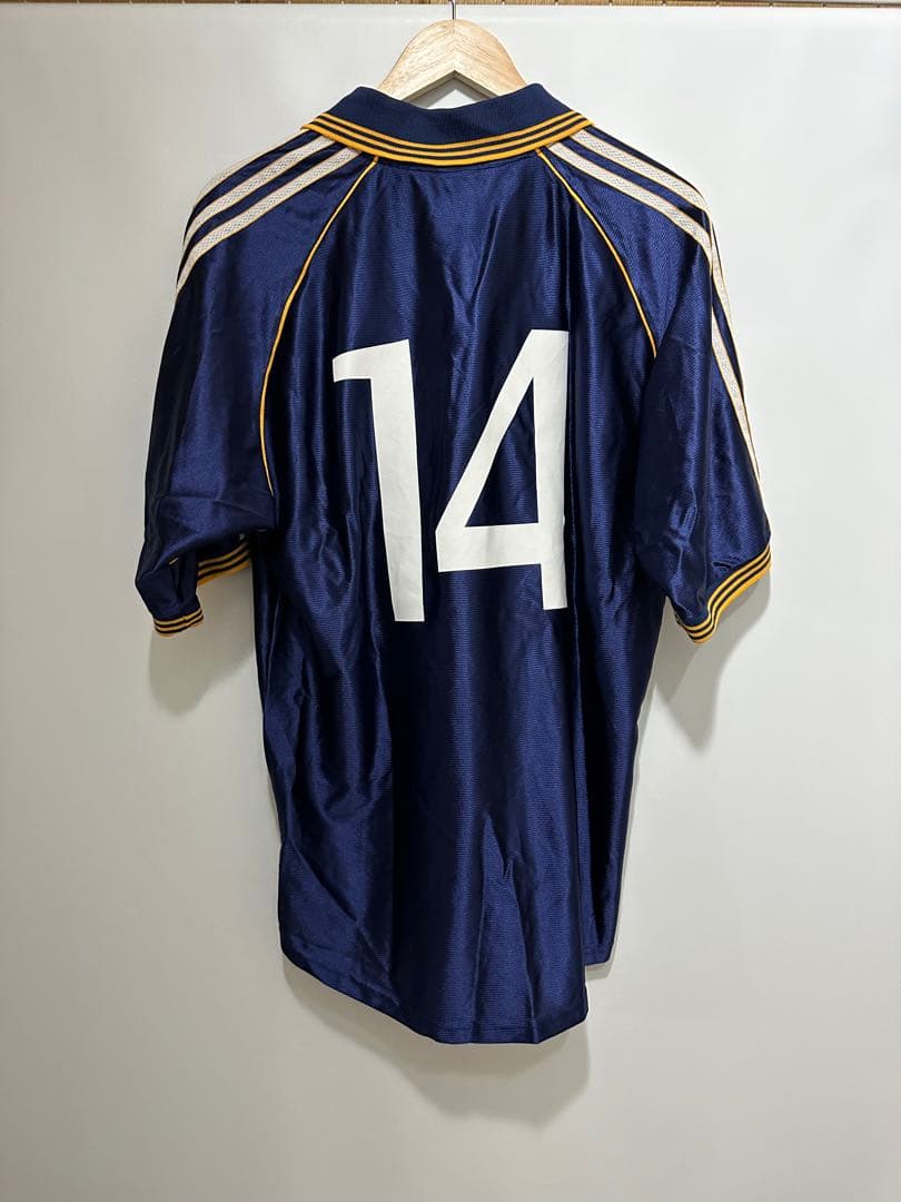 アディダス レアルマドリード 刺繍 98-99年襟付きゲームシャツ ユニフォーム