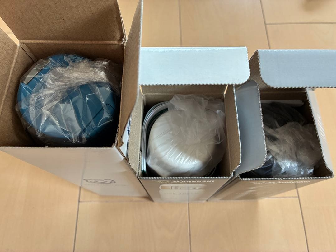 新品TIGER・ZOJIRUSHI水筒3本セット 500ml✖️1、360ml✖️2