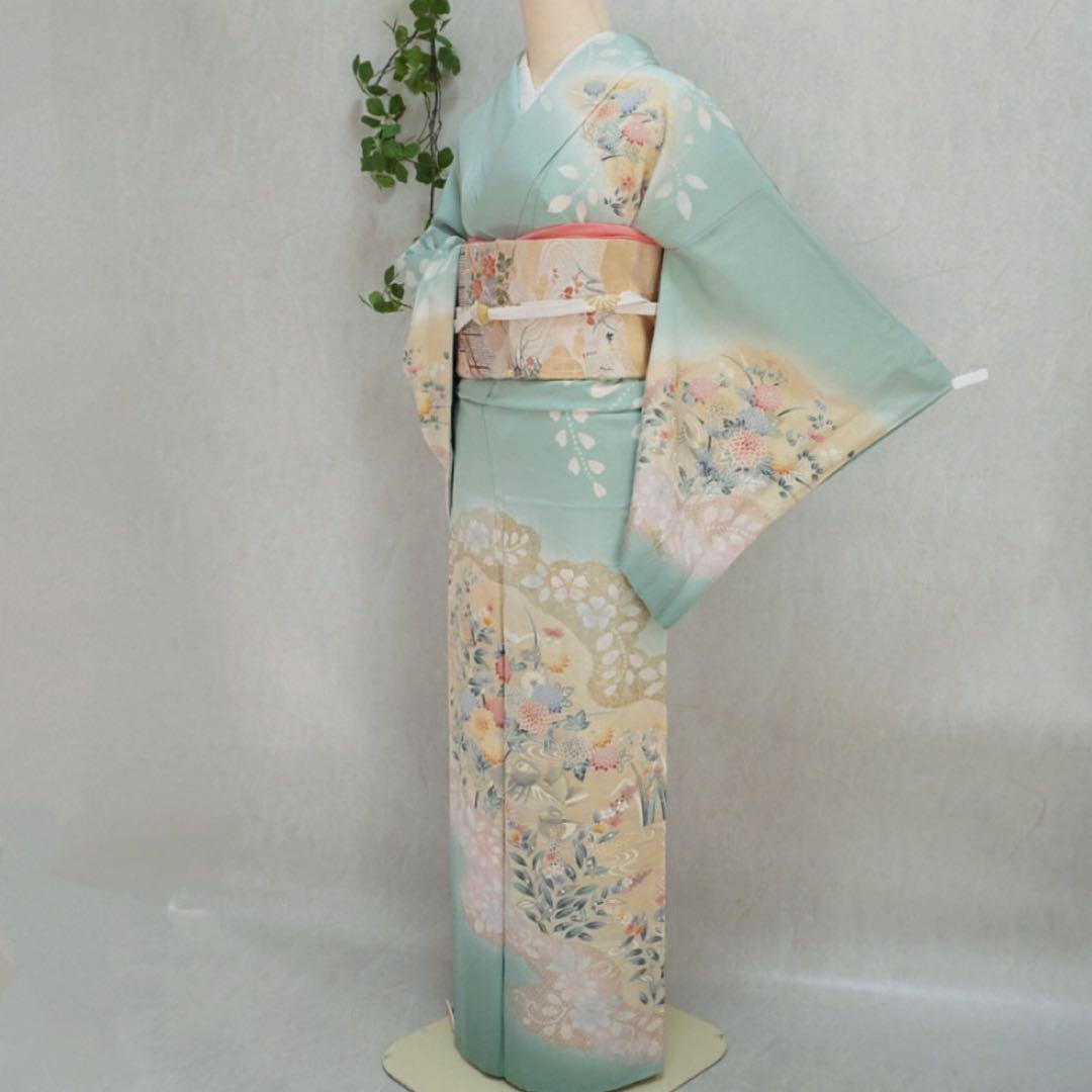 訪問着フルセット　289▪︎ 正絹　卒業式　入学式　お宮参り 七五三　披露宴