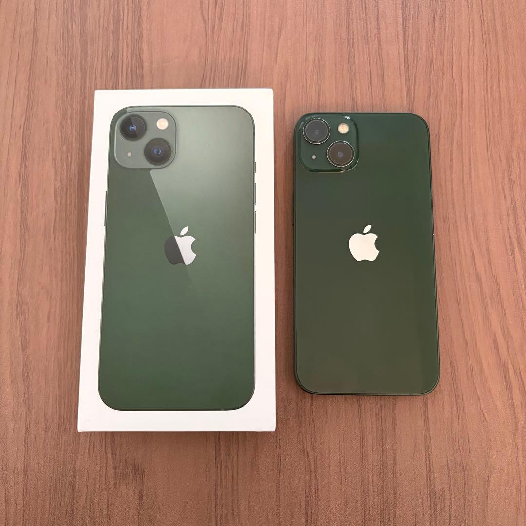 iPhone 13 128GB グリーン SIMフリー バッテリー85%