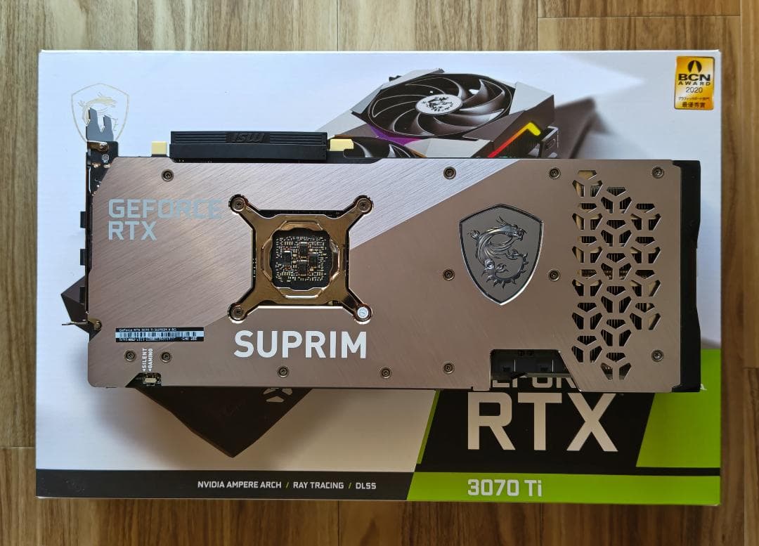 MSI GeForce RTX 3070 Ti SUPRIM X 8G 正規品