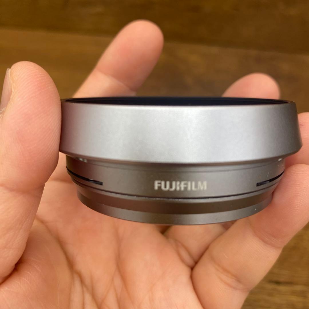 富士フィルム Fuji film 純正100VHレンズフード ブラックF-314