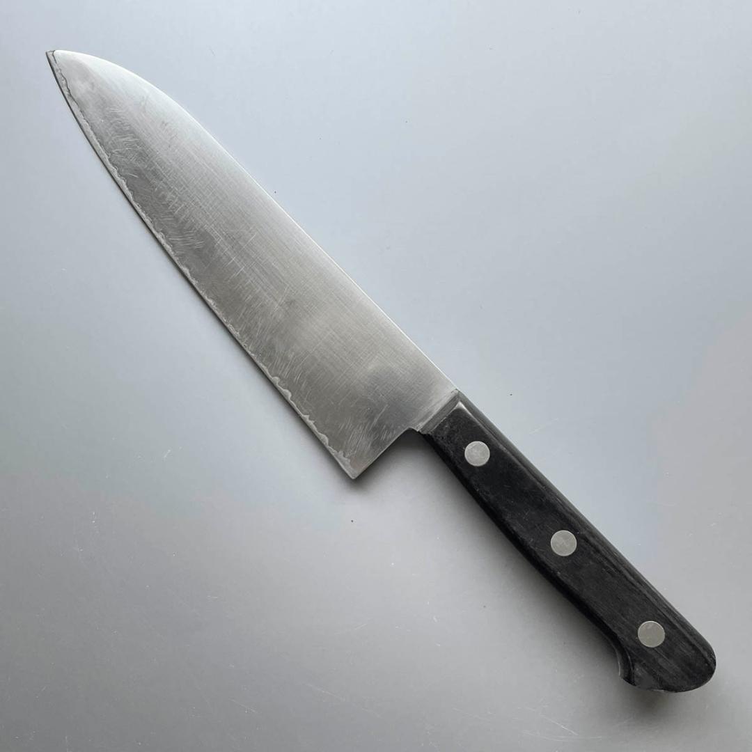 京都 有次 平常一品 ツバナシ 三徳包丁 18cm