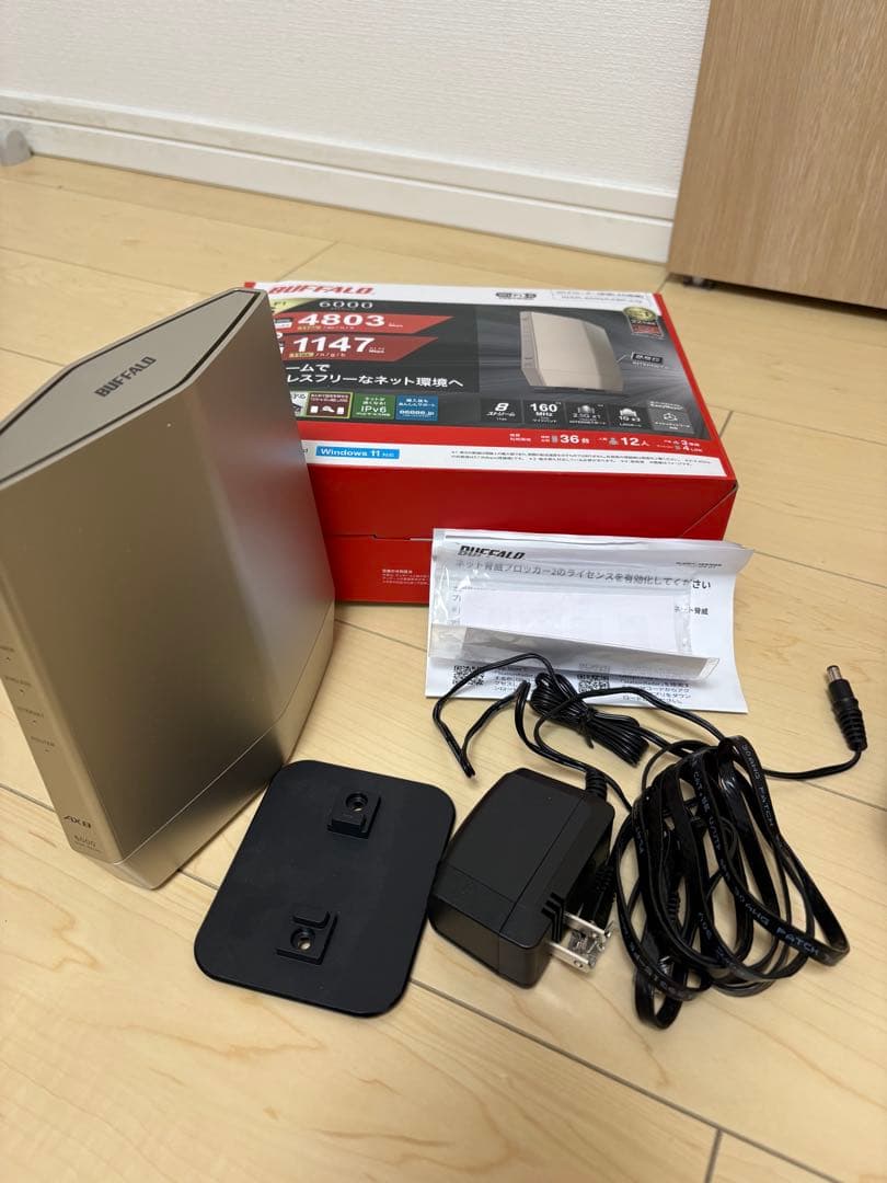 プロフ必読BUFFALO AirStation Wi-Fi 6 6000Mbps