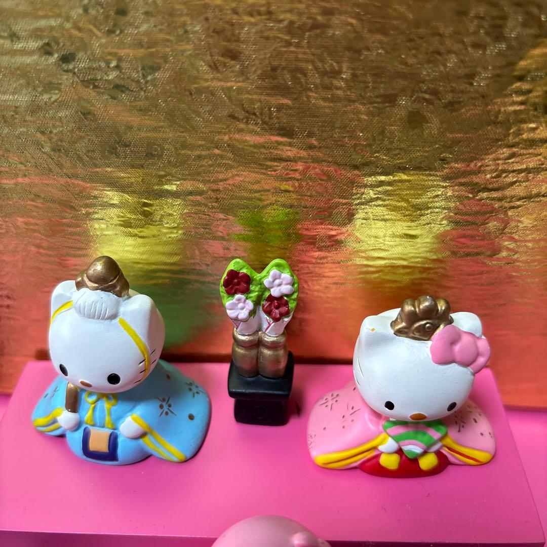 ハローキティ雛吉徳大光ひな祭り キャラクター人形セット