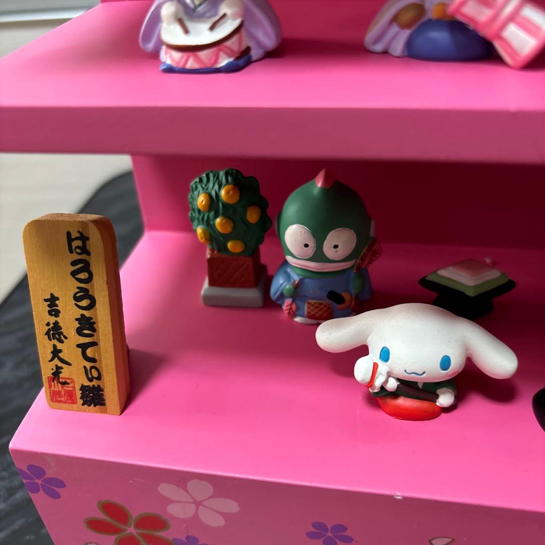 ハローキティ雛吉徳大光ひな祭り キャラクター人形セット