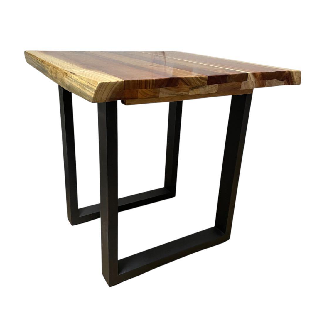 高級　ベトナム製　座卓としても使えるモンキーポッド　一枚板　ダイニングテーブル