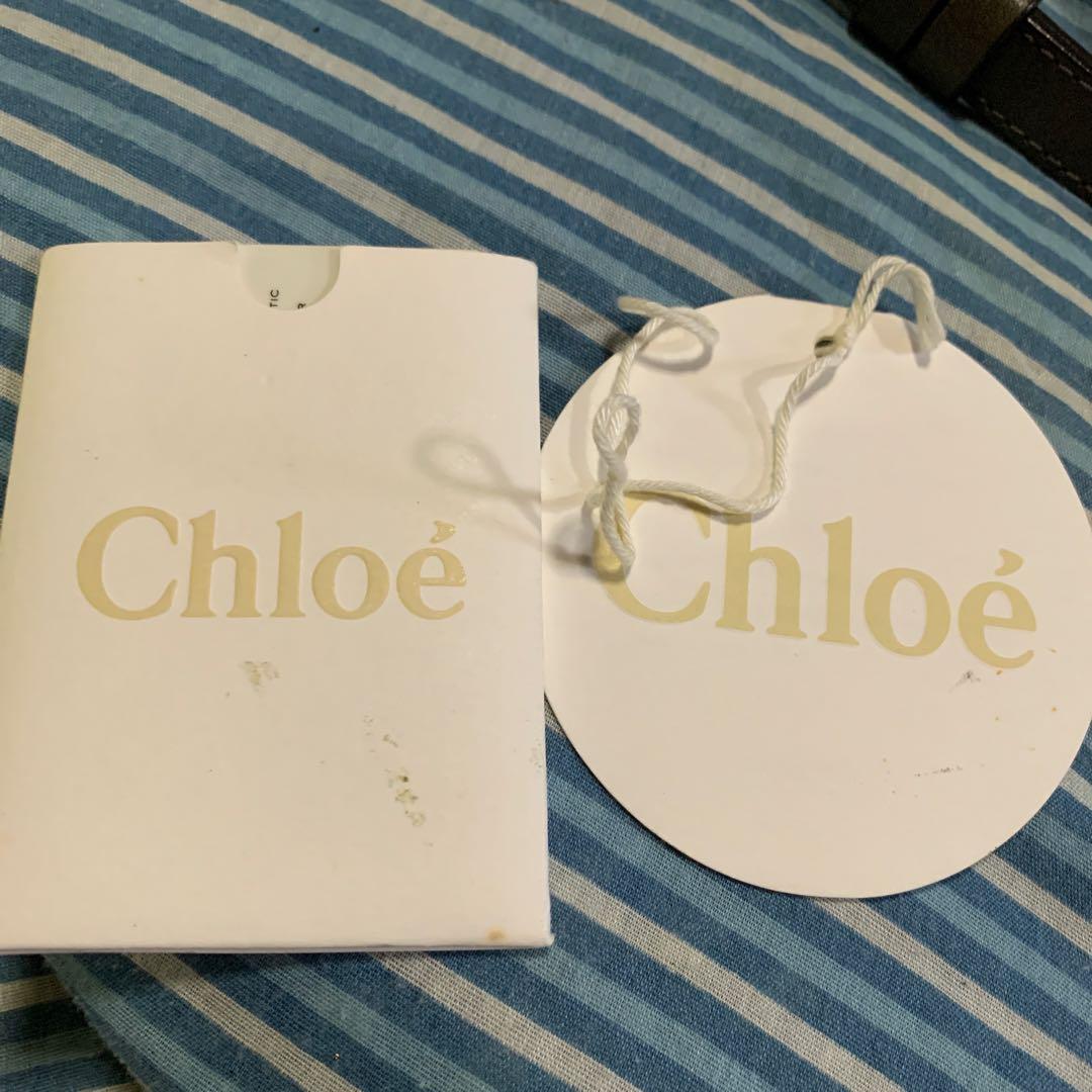 Chloe' クロエ　バッグ　ショルダーにもなります　シワ有り