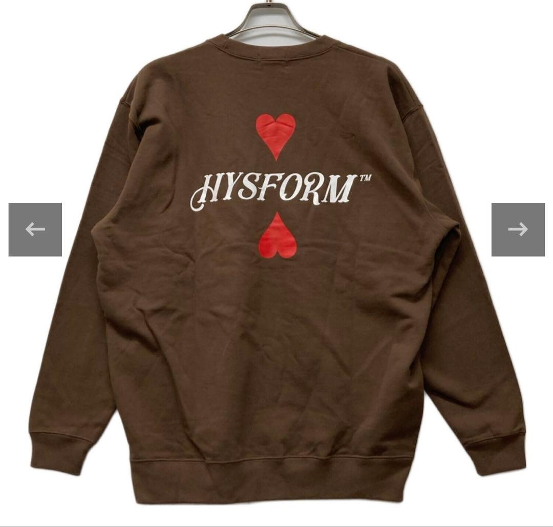 HYSFORM ブラウン トレーナー M 新品未使用