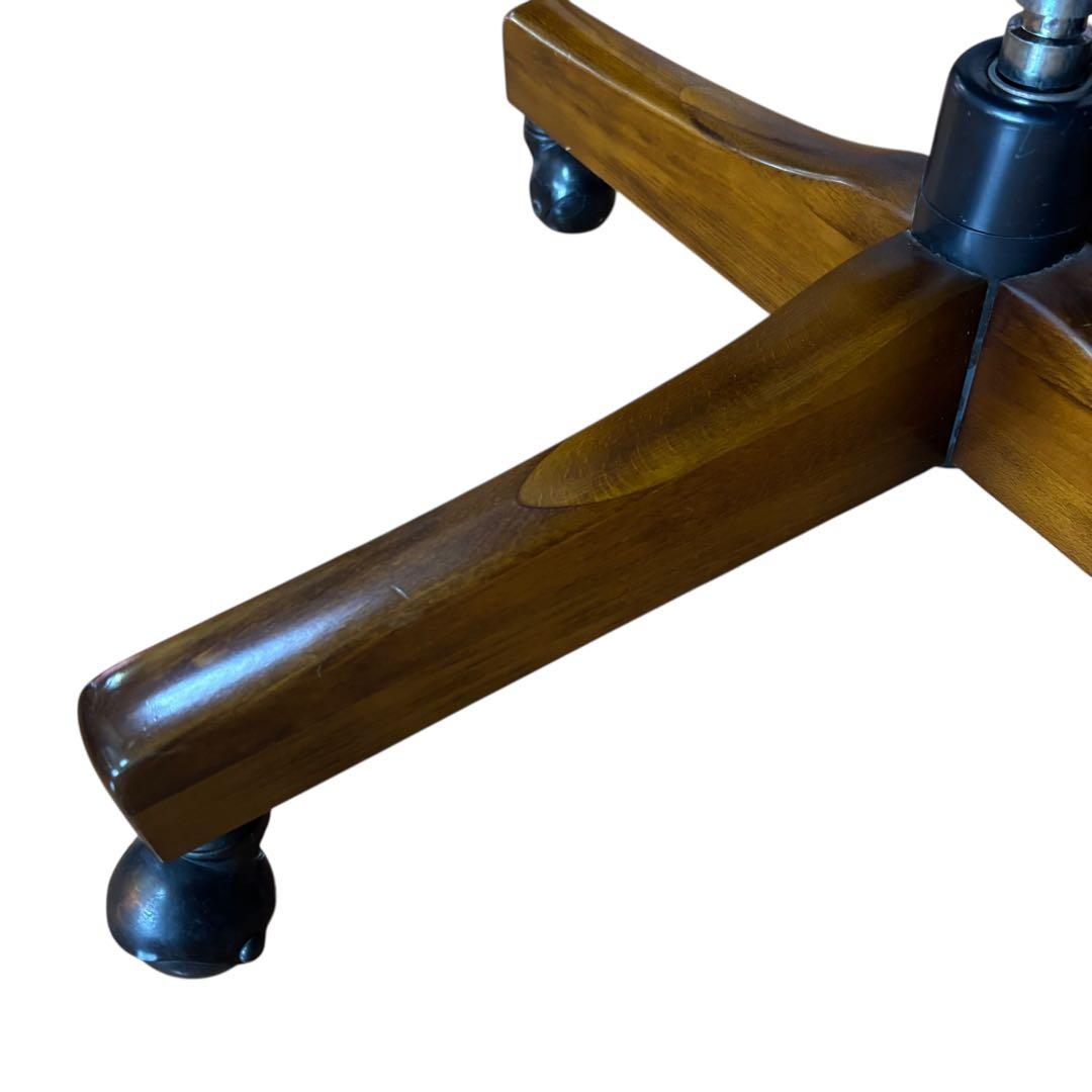 karimoku カリモク コロニアル デスクチェア キャスター付 回転