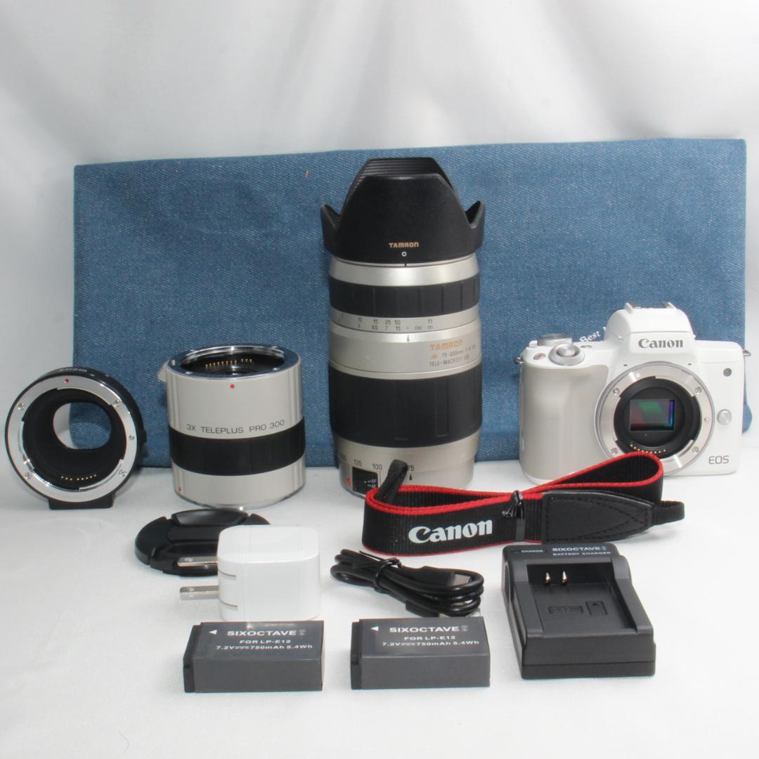 ❤️予備バッテリー付き❤️Canon EOS kiss M2 超絶望遠レンズ❤️