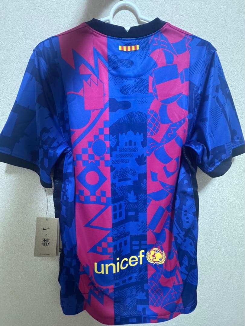 FCバルセロナ 21-22 3rd ユニフォーム 国内正規品 Sサイズ　タグ有