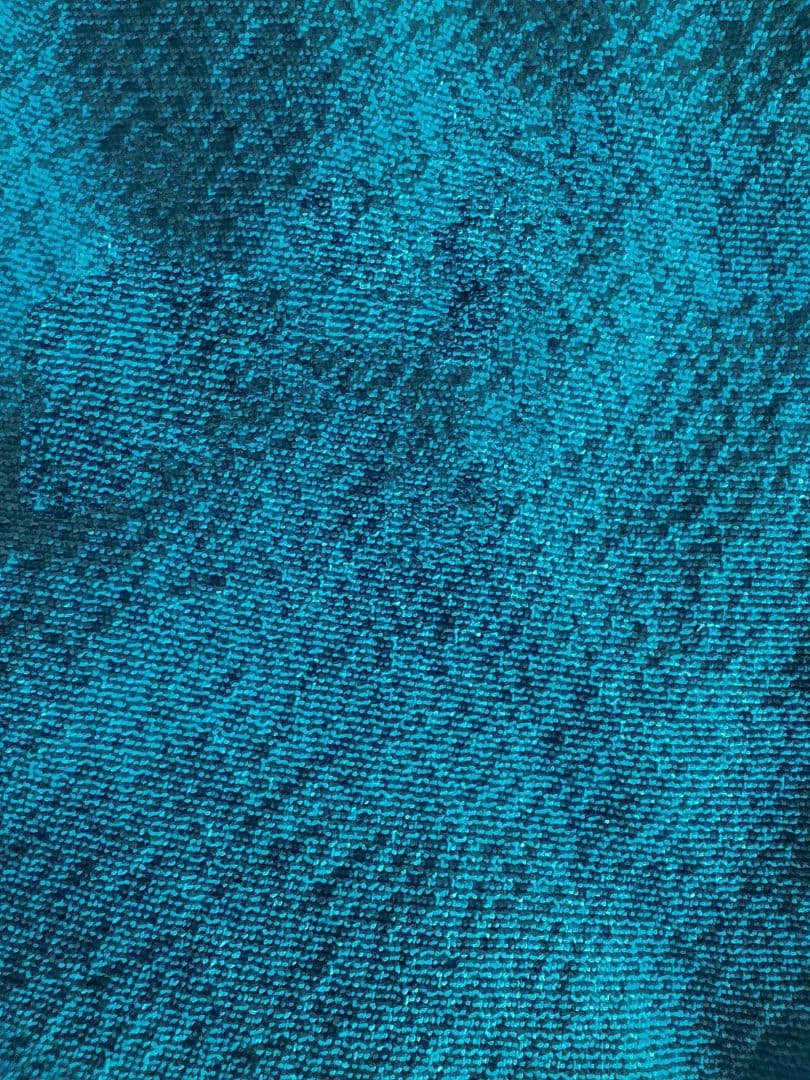 IKKO青海大花刺繍帯揚げブルー色！新品!