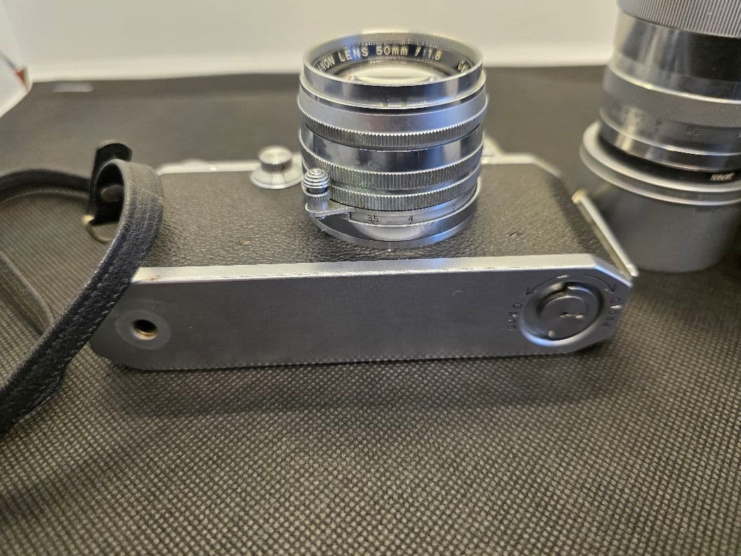 希少アンティークCanon カメラ レンズ4本　ファインダー2個付き