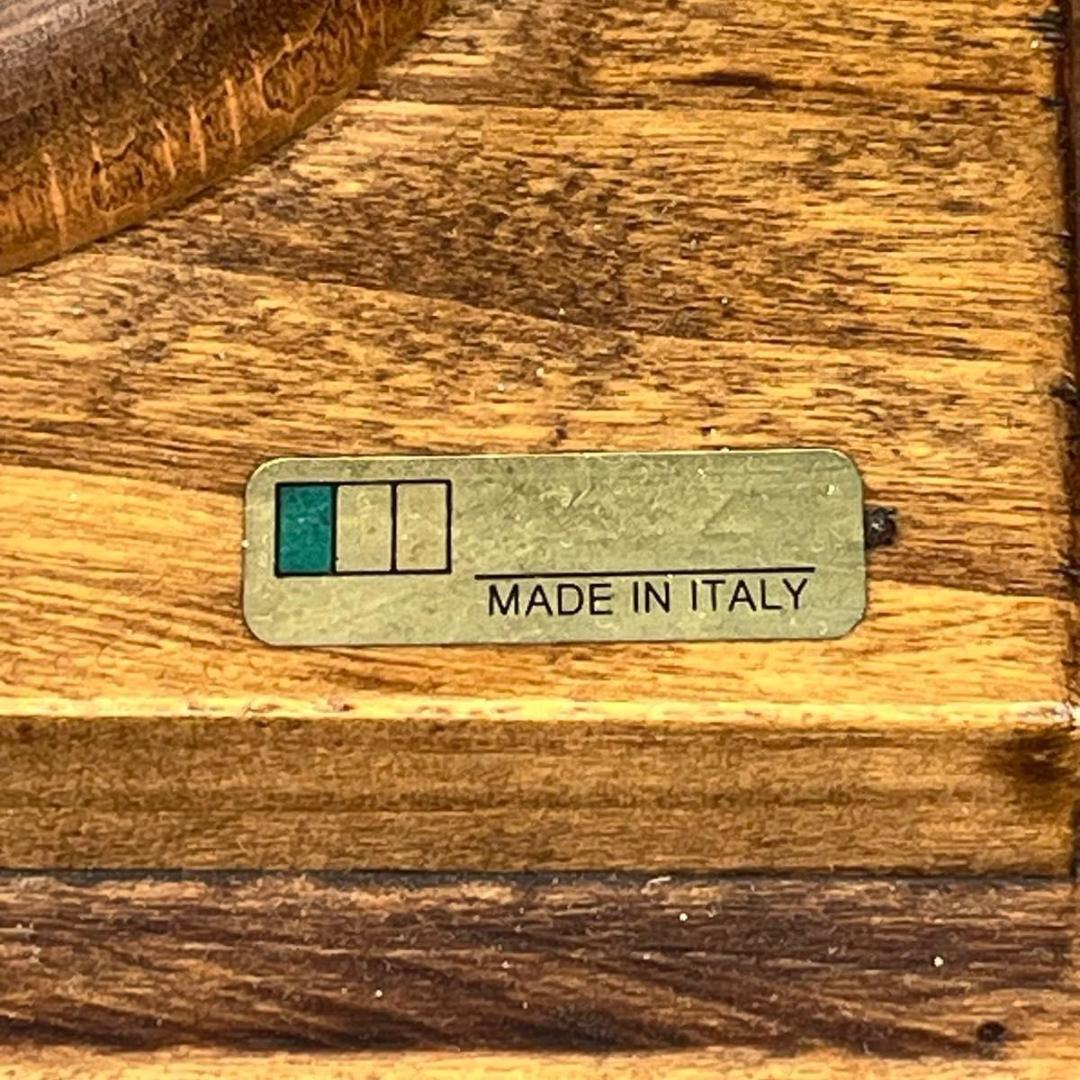 イタリア家具　アンティーク　木製　フラワースタンド　花台　飾り棚　テーブル　机