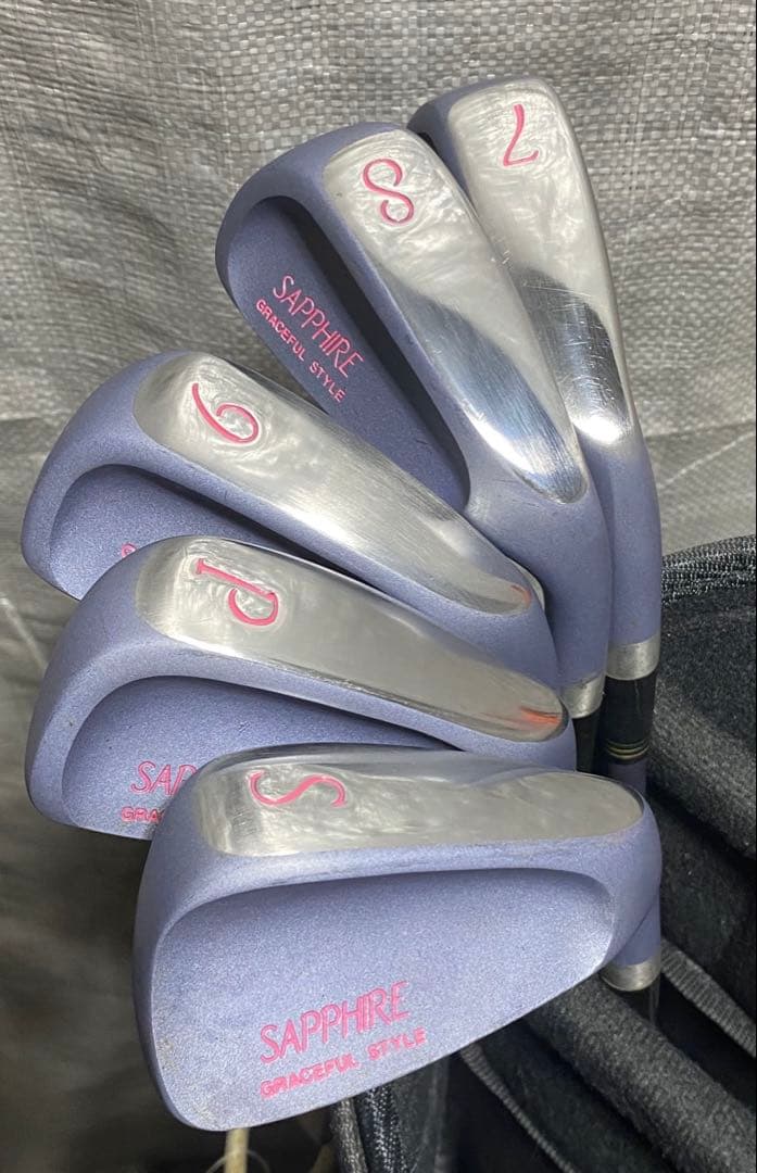 【レディース】ゴルフクラブセット　フルセット　初心者　グリップ新品　多ブランド