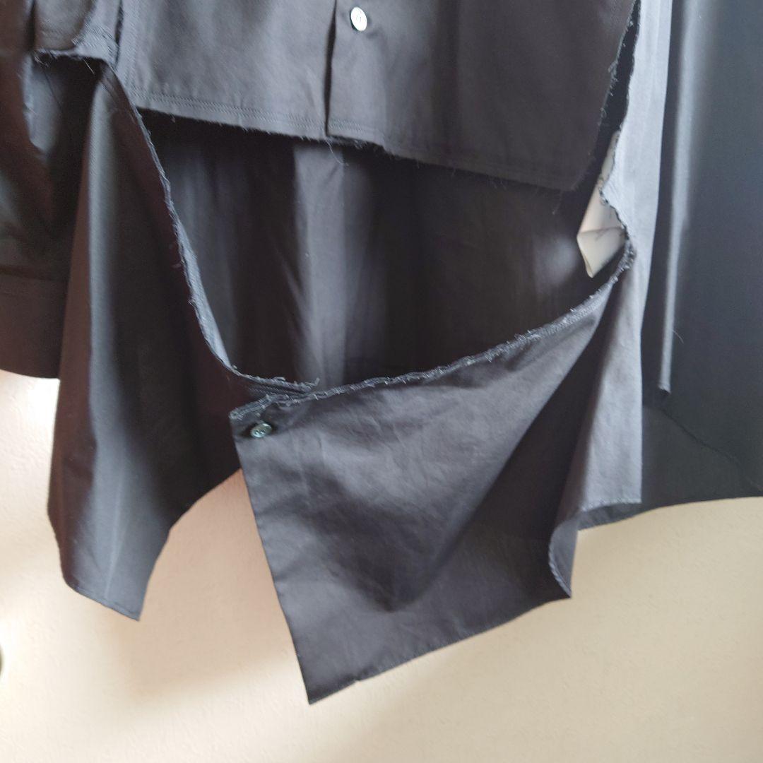 コムデギャルソン　変形シャツ2025ss