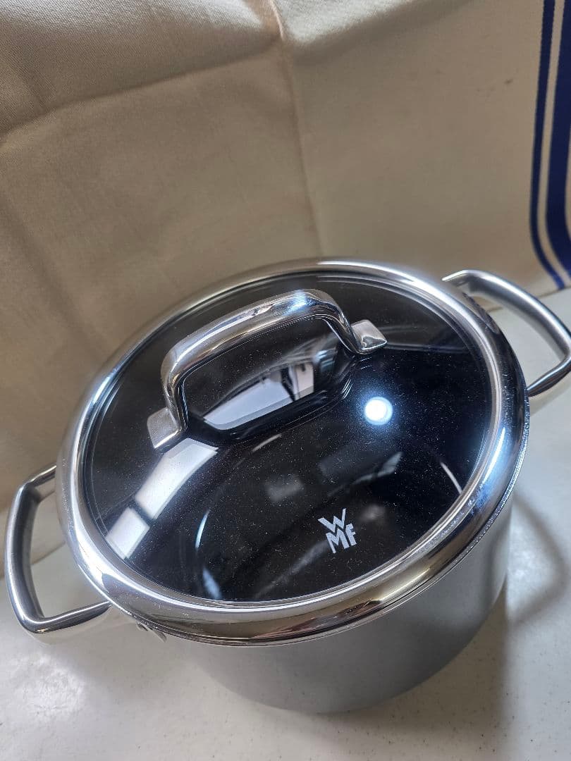 WMFフュージョンテック ミネラル ハイキャセロール PL (プラチナム）