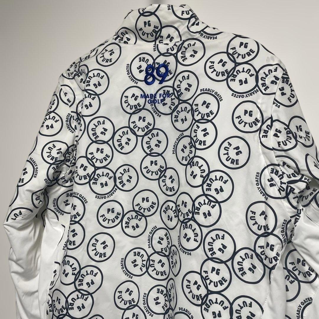 一度のみ着用PG EST 89 ホワイトジャケット2way リバーシブルLサイズ