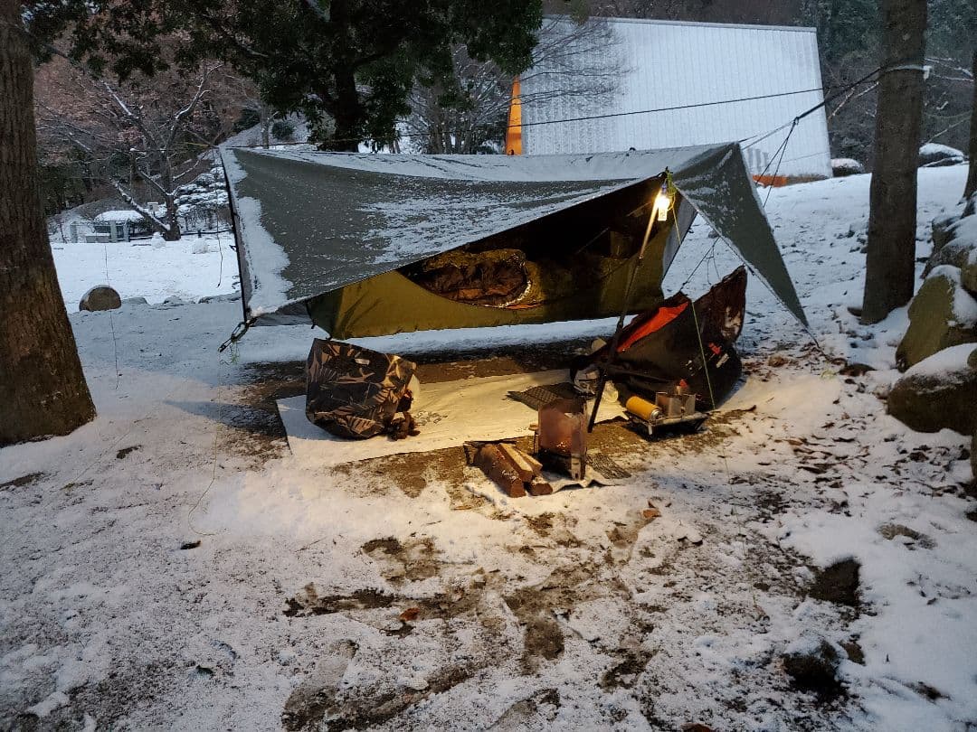 ヘブンテント フォレストカモ　(フルフラットハンモック)