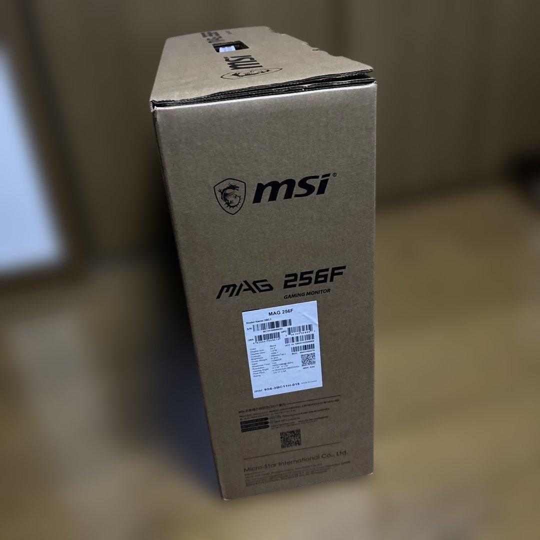【新品未使用】MSI MAG 256F ゲーミングモニター 24.5インチ