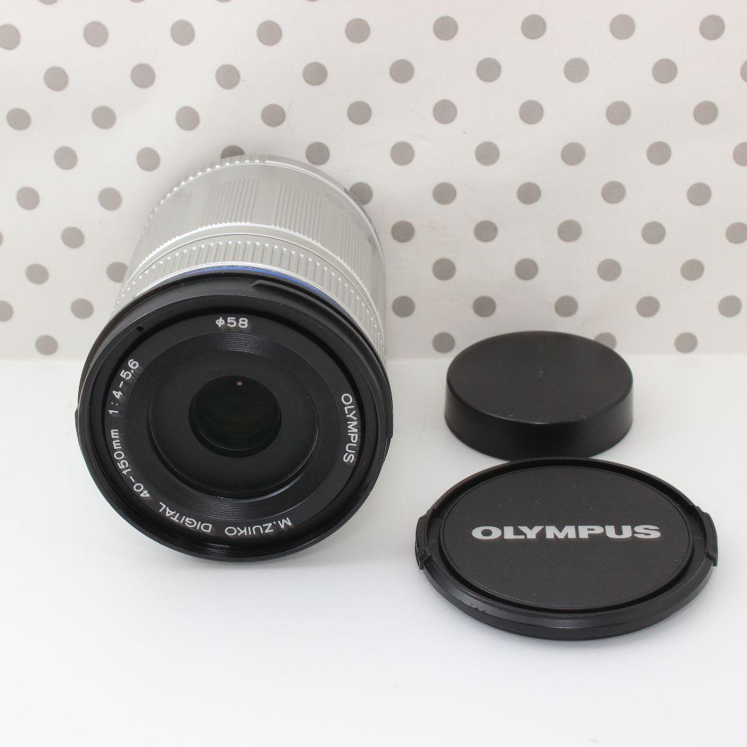 ❤送料無料 匿名配送❤ オリンパス 望遠ズームレンズ シルバー