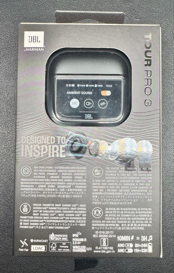 a*様 【26日までに購入の場合24時間以内発送】 JBLTOURPRO 3 お