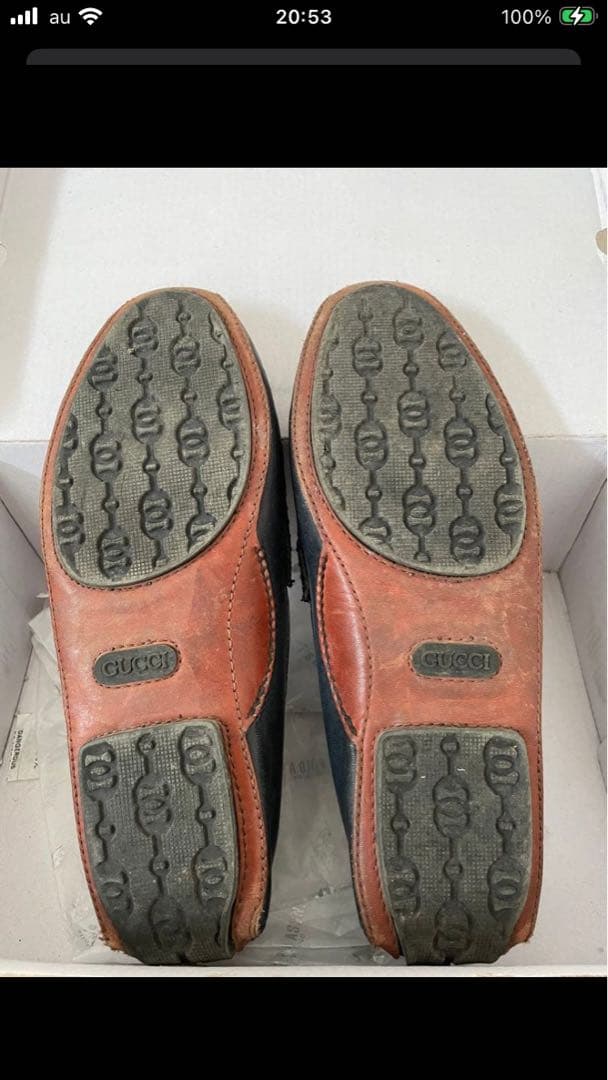 グッチ　メンズ　シューズ　ローファー　GUCCI ドライビングシューズ