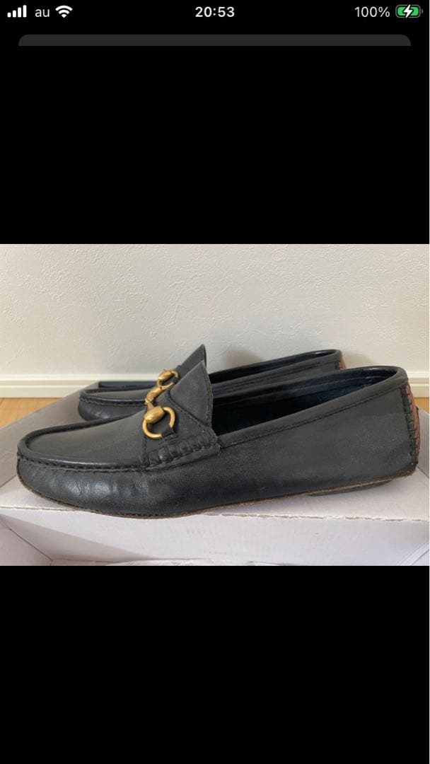 グッチ　メンズ　シューズ　ローファー　GUCCI ドライビングシューズ