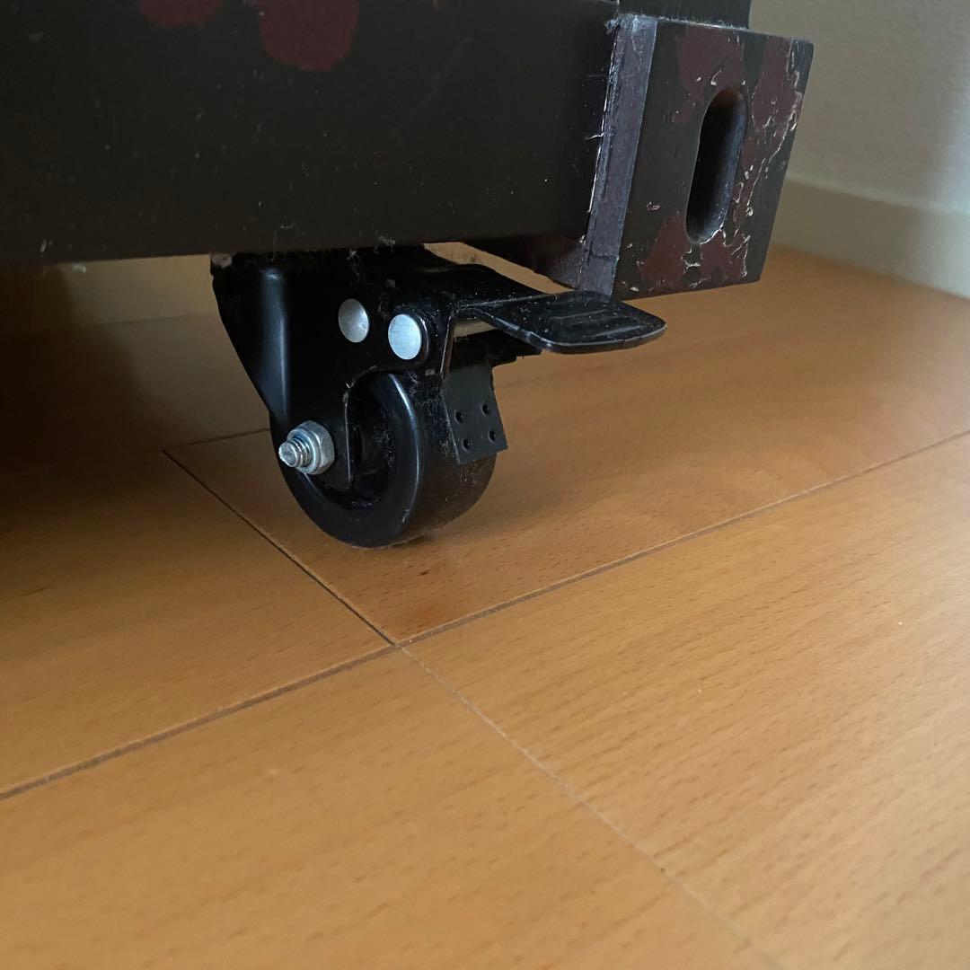 キャスター付き　チェスト　棚　キャビネット　インダストリアル　収納　引出し