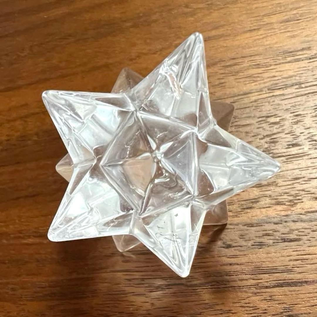 アステロイド水晶 小星型12面体　スーパーマカバ