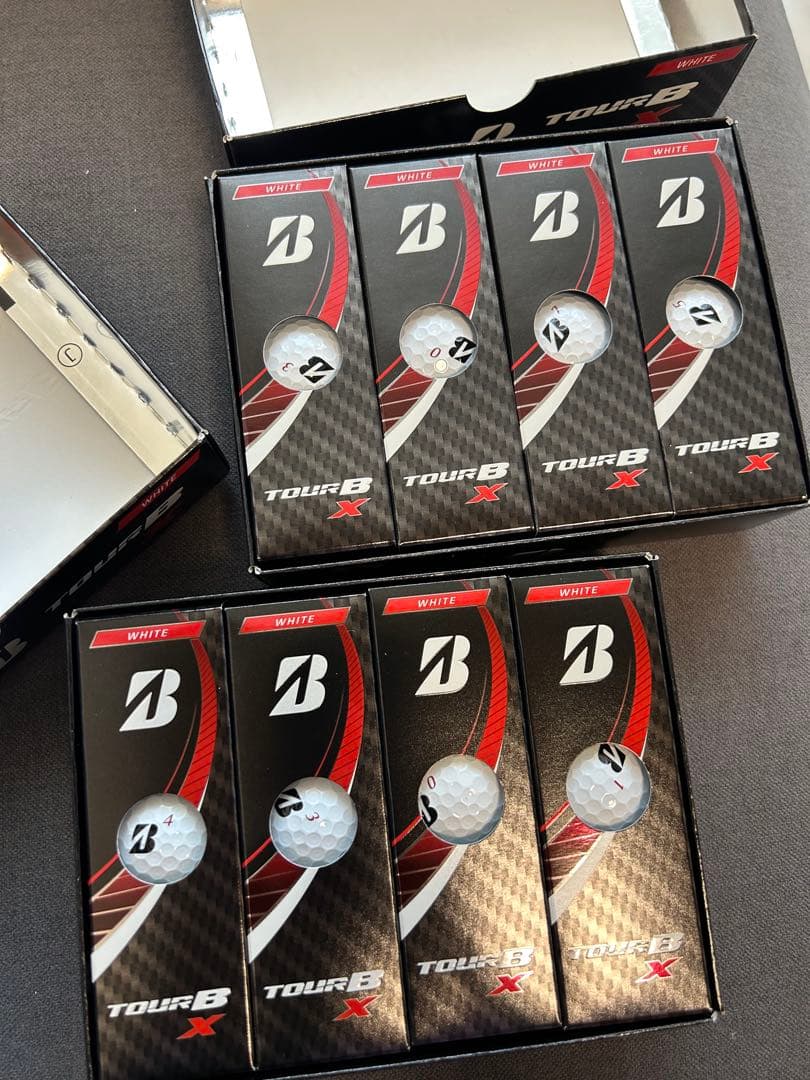 【新品】BRIDGESTONE TOUR B X ゴルフボール 2ダース