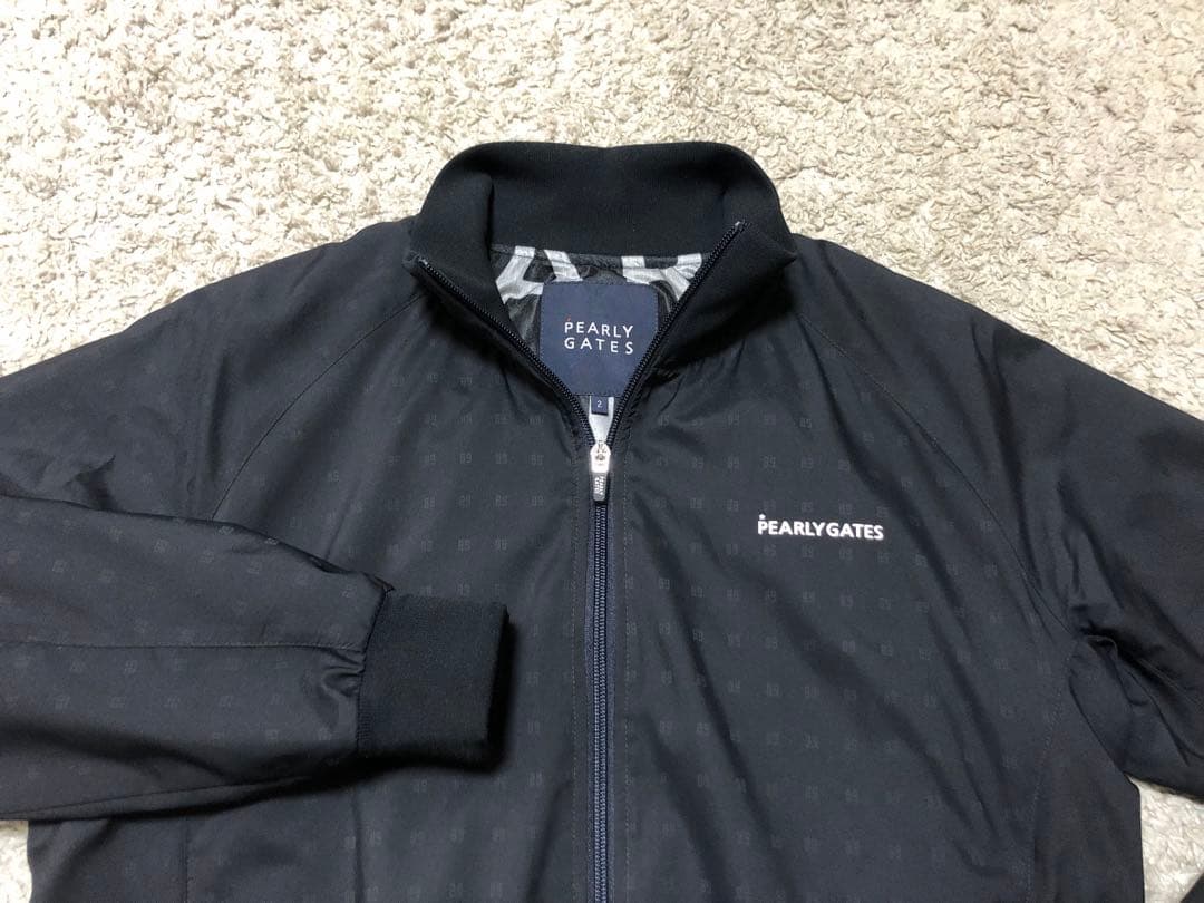 PEARLY GATES・パーリーゲイツ⚫︎ブルゾンジャケット黒2新古品