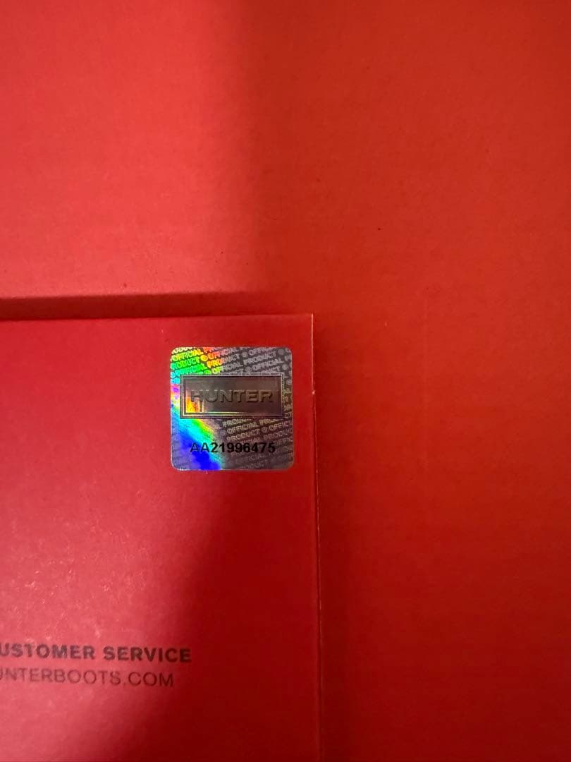 【新品・未使用】HUNTER 長靴 ブラック24cm UK5