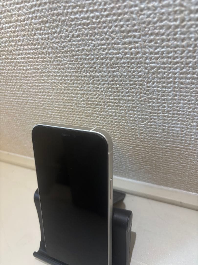 【美品】iPhone12 128GB SIMフリー ホワイト電池残量：75%