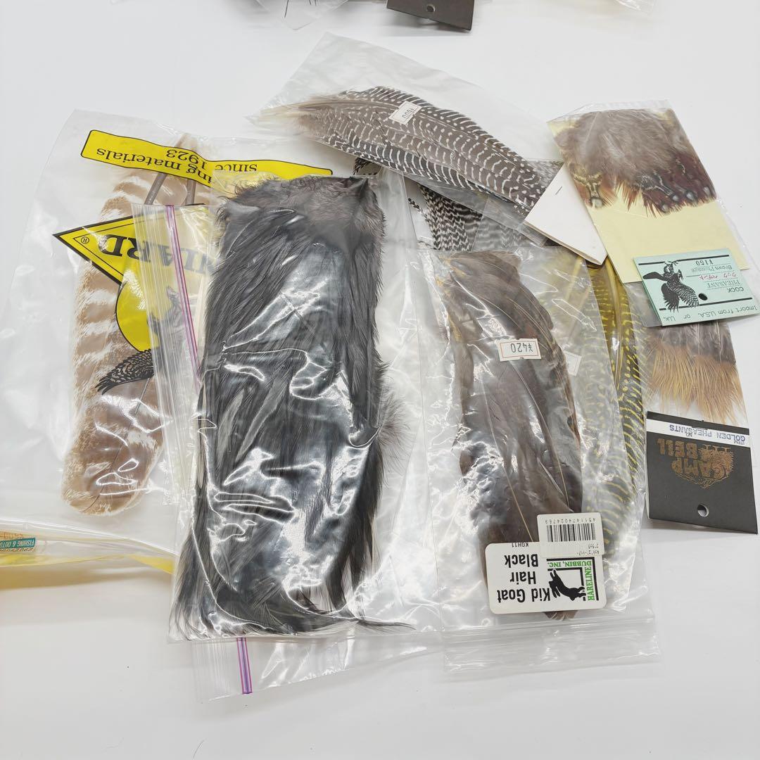 フライフィッシング フライタイイング用素材セット 自作フライ