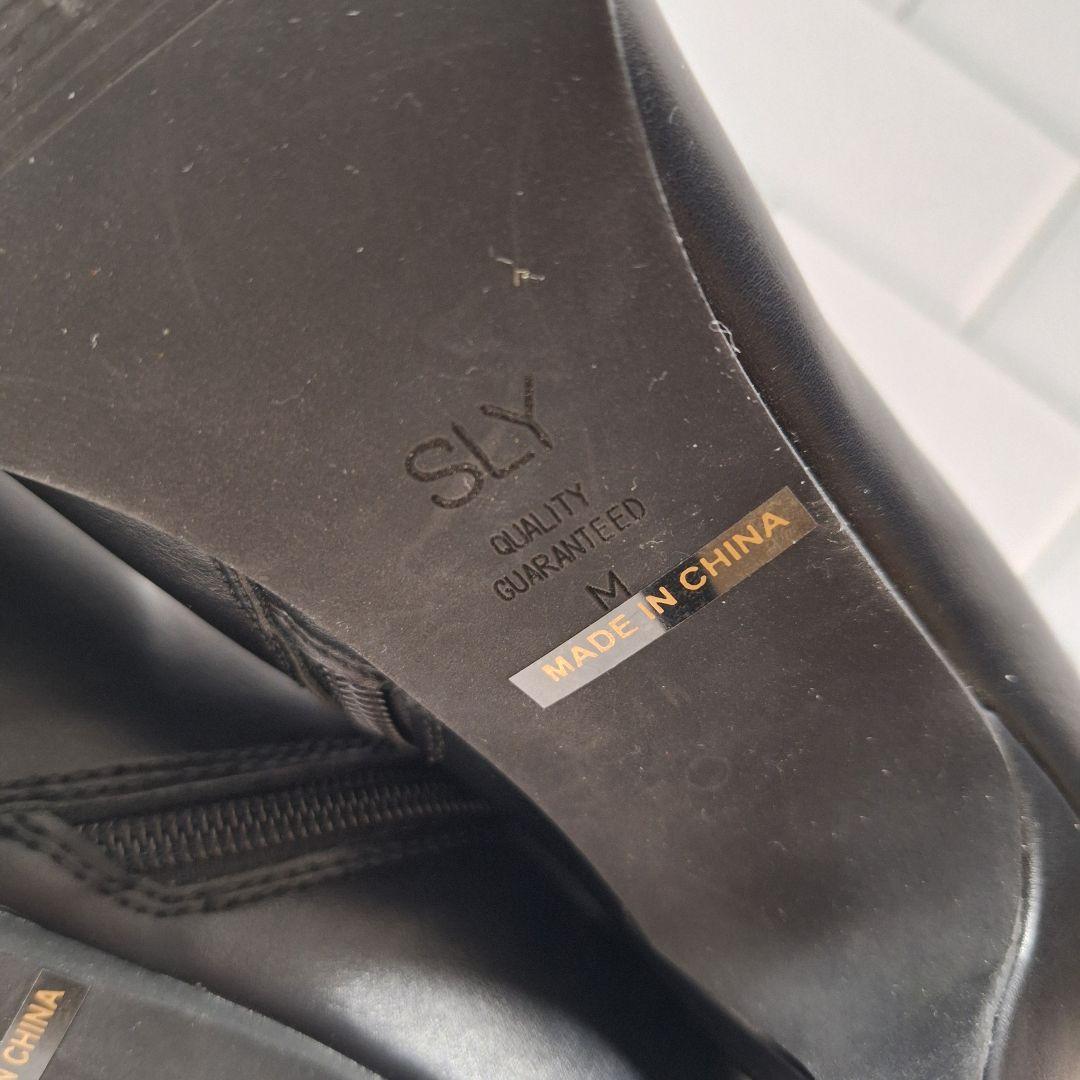 【美品】 SLY BELTED 2WAY BOOTS 23.5 ブーツ 黒