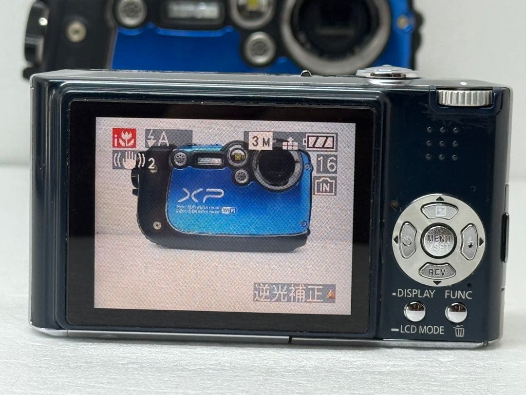 Panasonic DMC-FX33 コスモブルー 動作確認済 コンデジ レトロ
