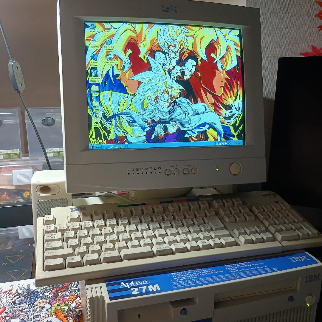 【レトロPC】IBM Aptiva 27M モニター、本体、キーボード