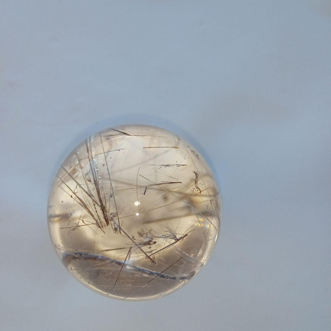 ルチルクオーツ　５センチ玉(4.5〜5)